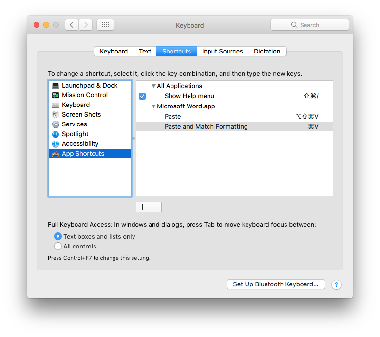 word for mac quick access toolbar